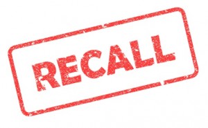 Recall - red stamp image